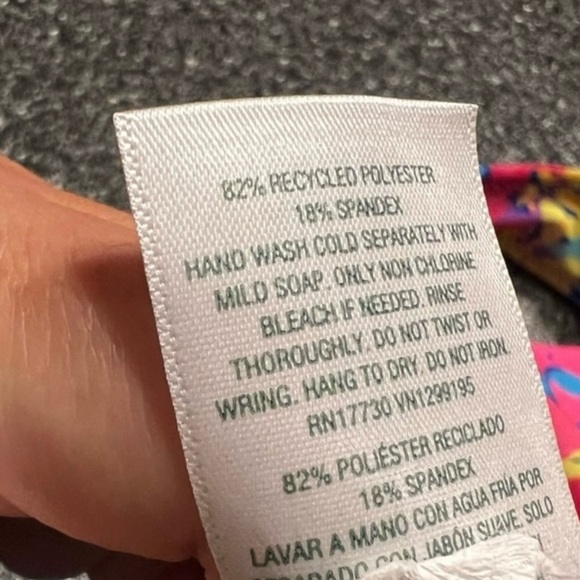 NWOT Wild Fable Reversible Blue and Yellow Polka Dot Bikini Bottom (XL) - Picture 5 of 5